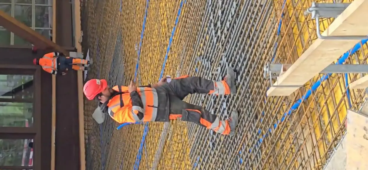 Rebar for an infrastructure structure