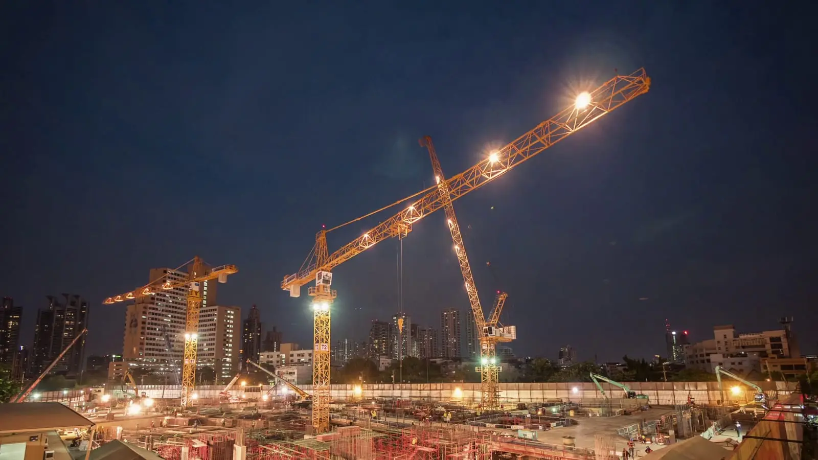 Reinforcement works, residential development