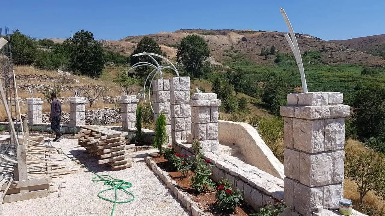 Natural stone masonry and civil structures