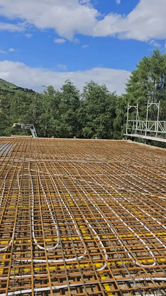 Reinforcement works, residential development